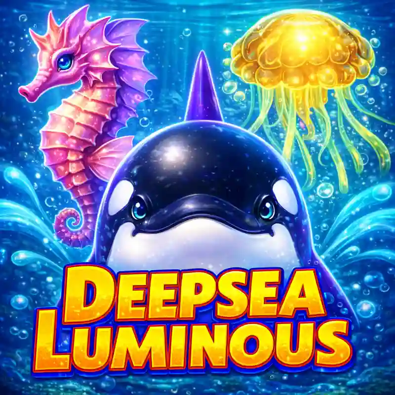 Deepsea Luminous online slot game interface at 123jili